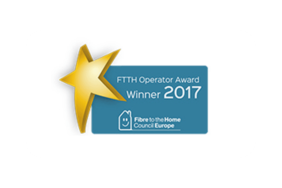 Deutsche Glasfaser Siegel CounCil Europe Winner 2017