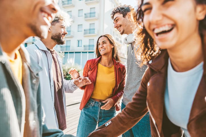 Freunde werben Freunde - Freundesgruppe trifft sich