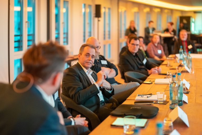 Christof Sommerberg in der Diskussion