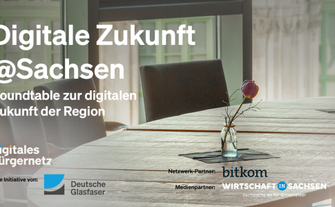 Zukunft@Sachsen - Es erwartet Sie eine hochkarätige Diskussion am 29.03.2023 beim Roundtable in Dresden.