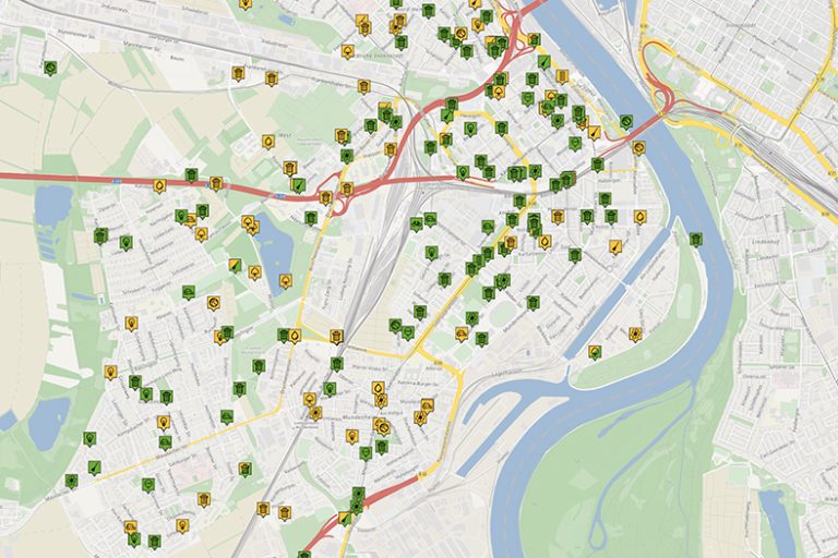 Der Mängelmelder wird in Ludwigshafen laut Aussage der Stadt viel genutzt. Quelle: ludwigshafen.maengelmelder.de