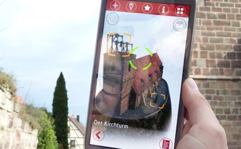 Digitalisierung in der Tourismusbranche: Hohenzollern-Radwege-App mit AR