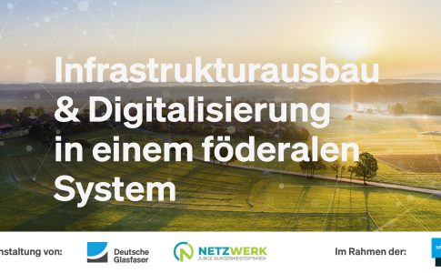 Titelbild Roundtable „Infrastrukturausbau und Digitalisierung in einem föderalen System – Die besondere Bedeutung der Kommunen“